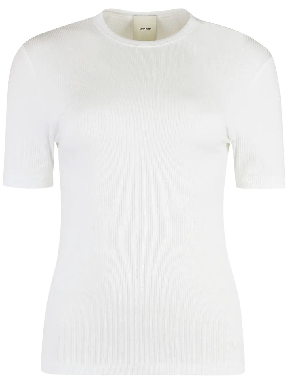 Fine-Ribbed T-Shirt