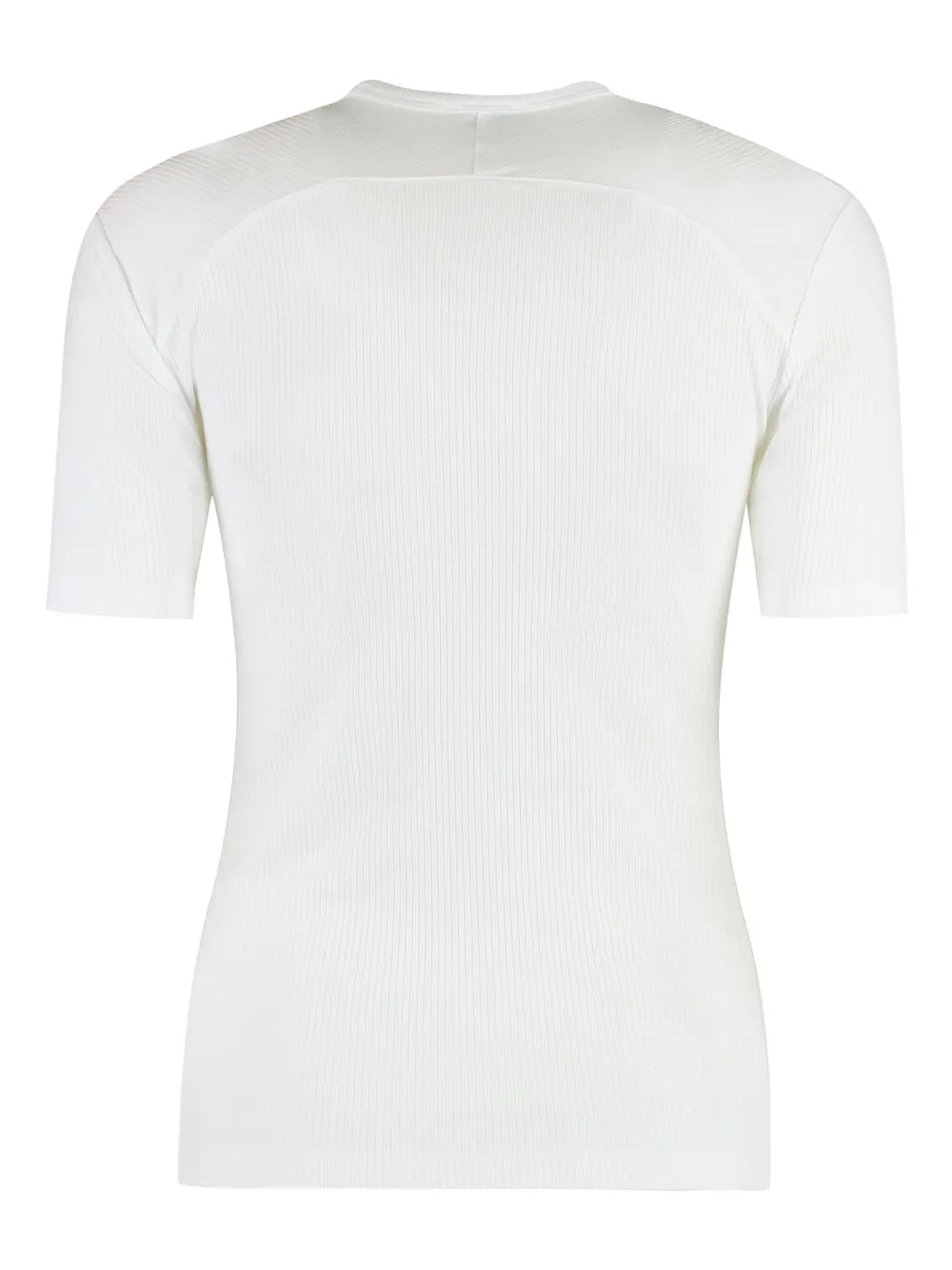 Fine-Ribbed T-Shirt