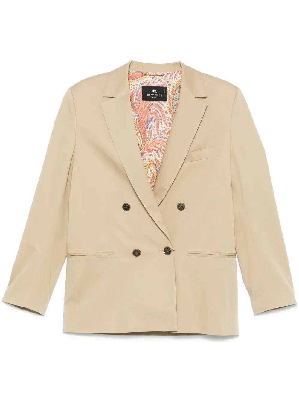 Notched-Lapels Blazer