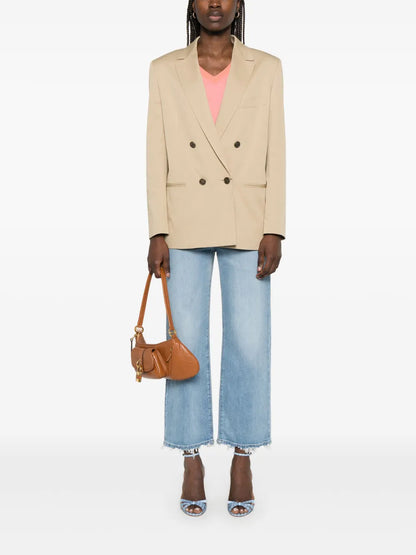 Notched-Lapels Blazer