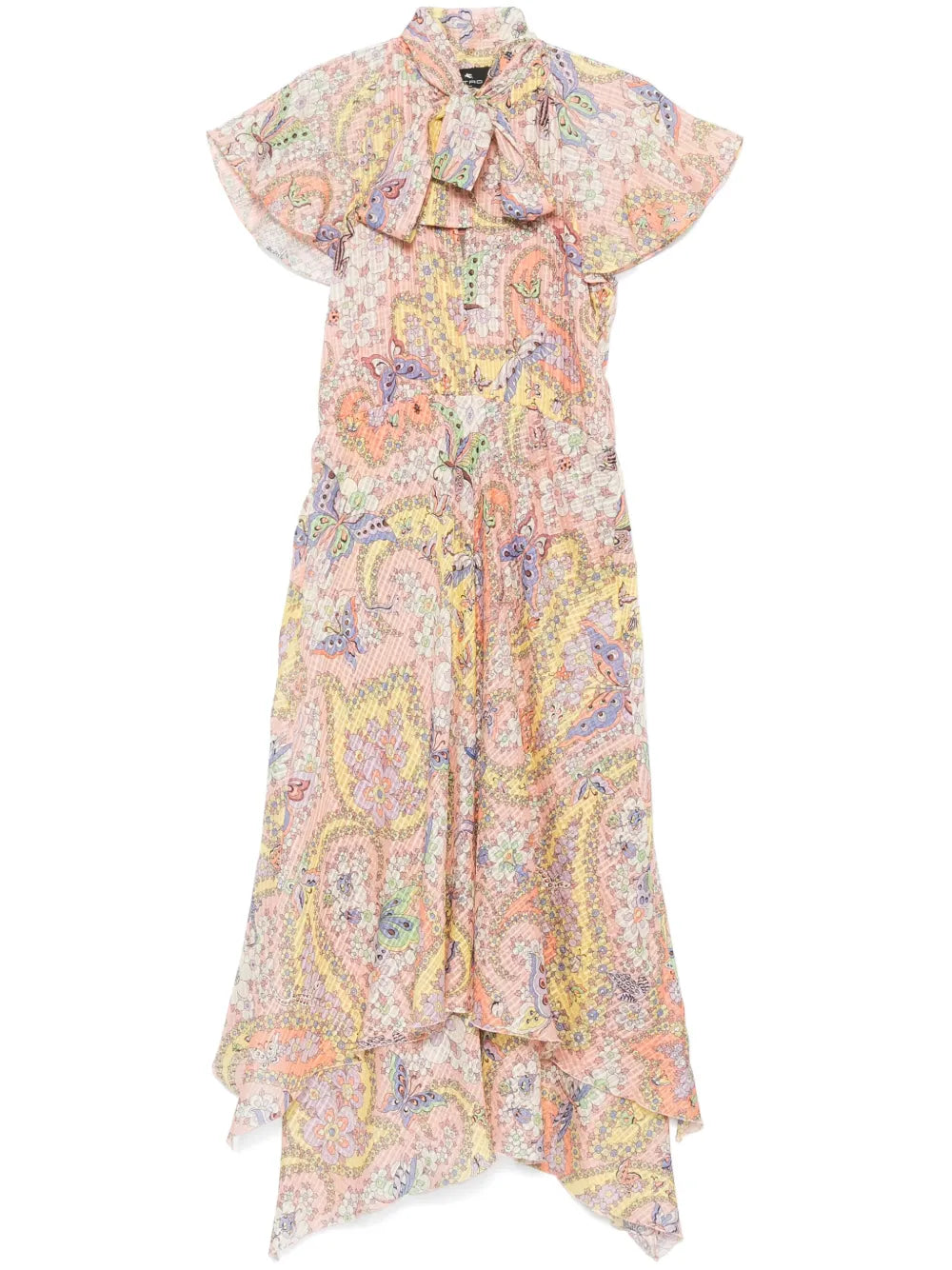 Silk Midi Dress