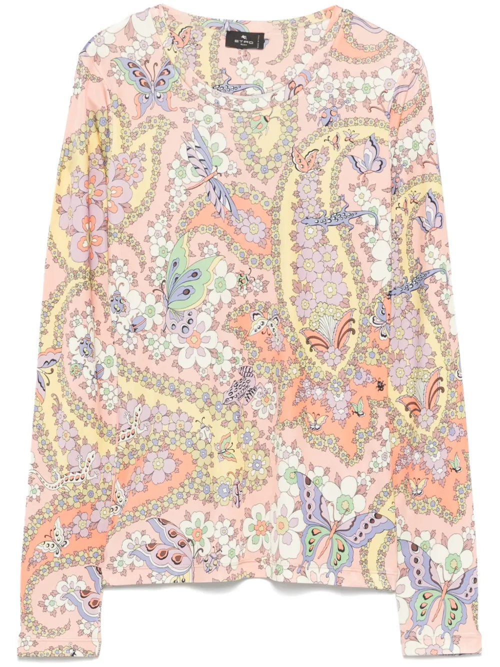 Paisley-Print Top