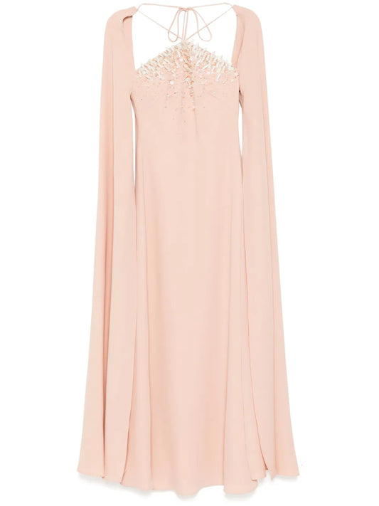 Embroidered Maxi Dress