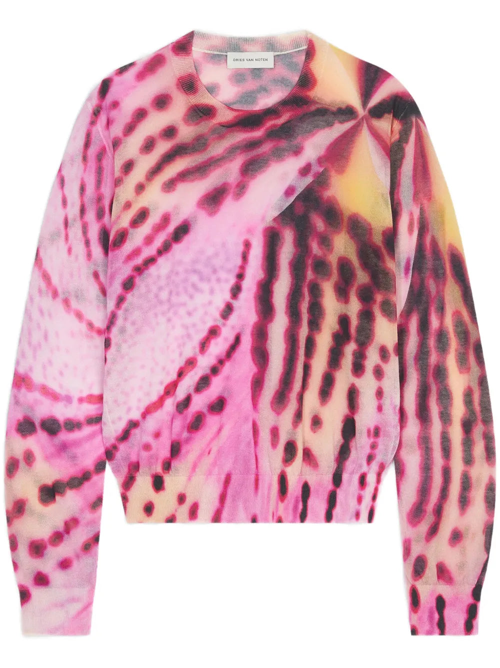 Floral-Print Jumper