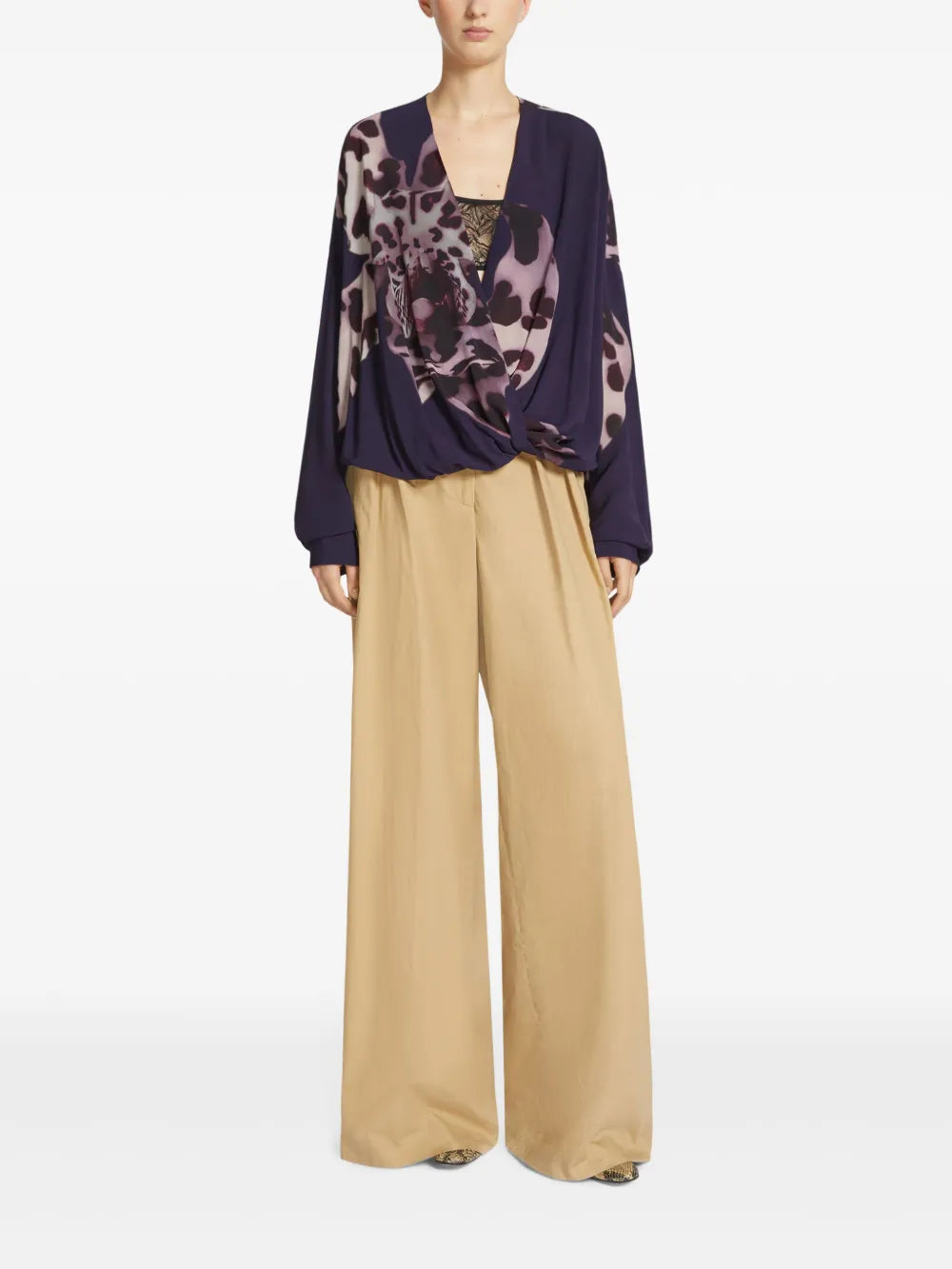 Draped Blouse