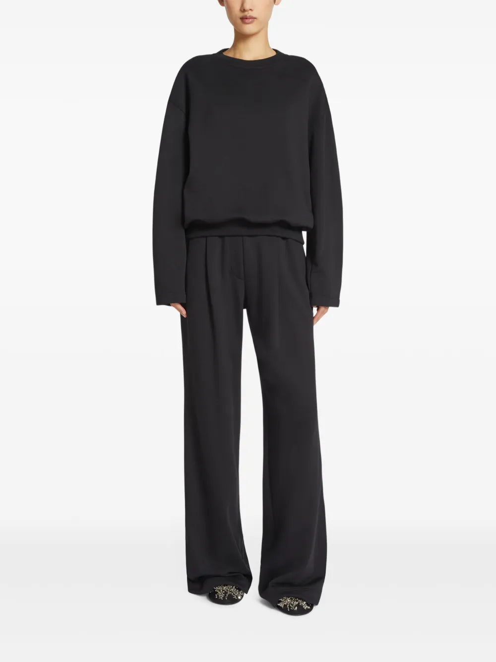 Straight-Leg Trousers