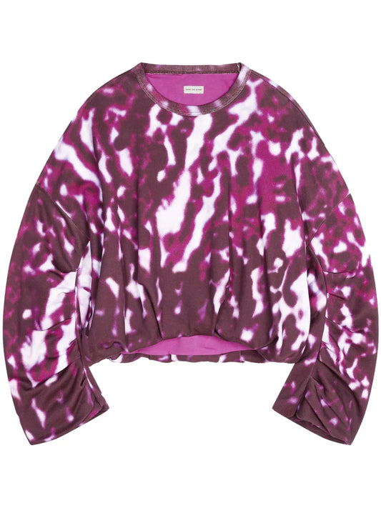 Draped Sweatshirt