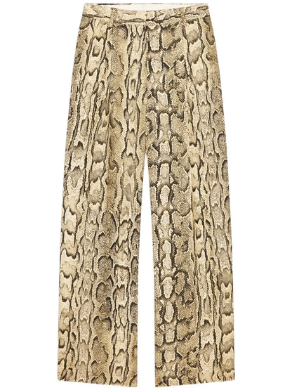Jacquarded Palazzo Pants