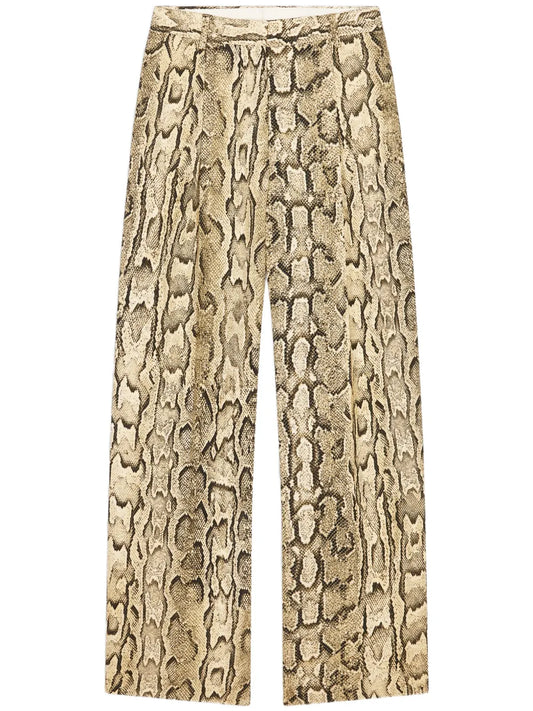 Jacquarded Palazzo Pants