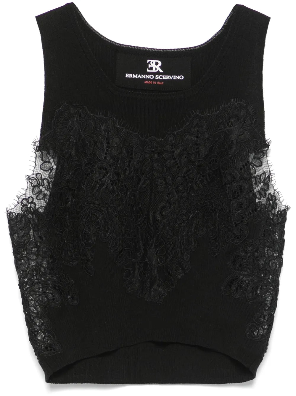Lace-Detail Top