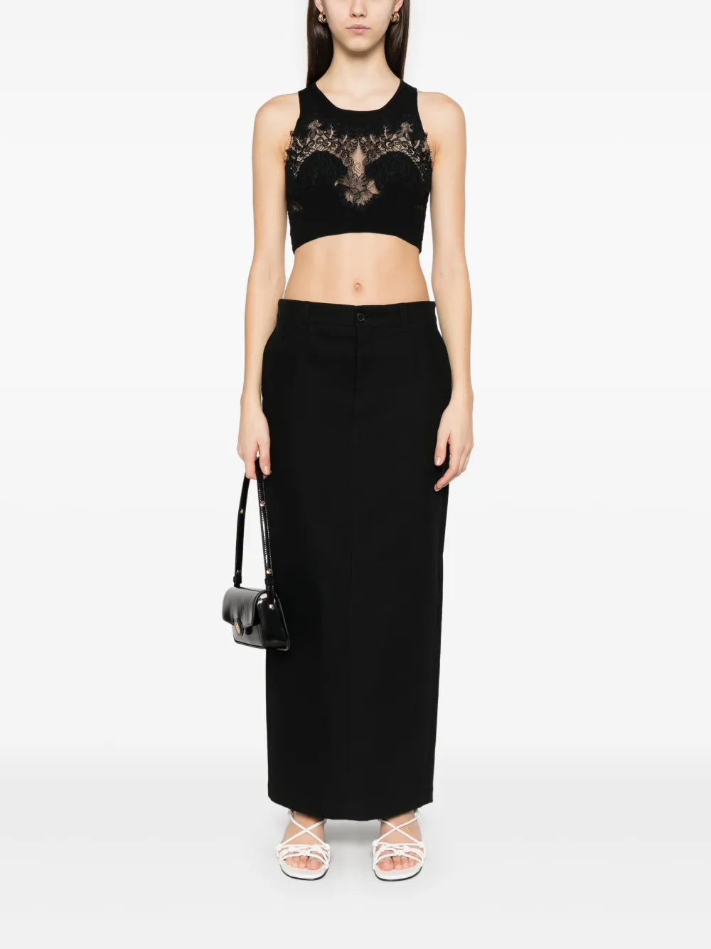 Lace-Detail Top