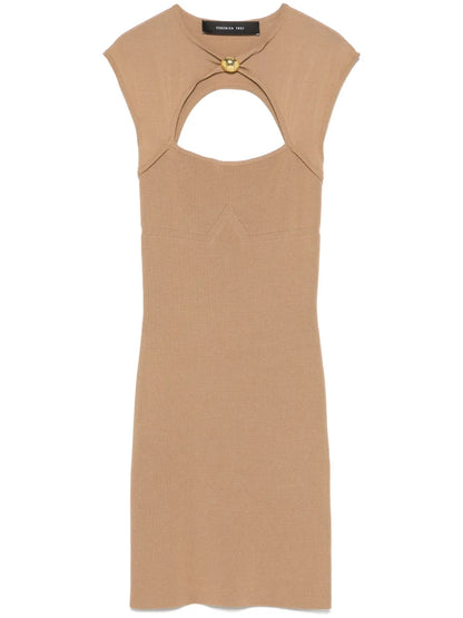 Cut-Out Mini Dress