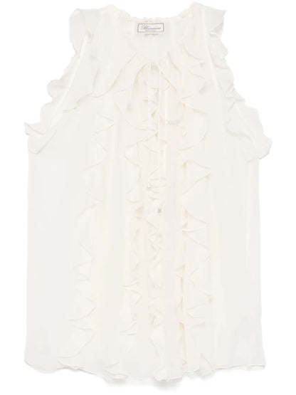 Ruffled Tank Top