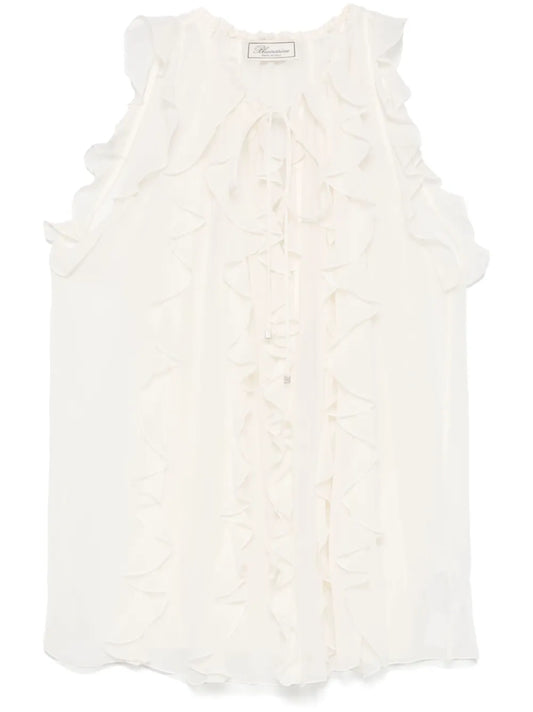 Ruffled Tank Top