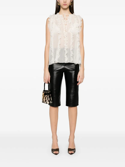 Ruffled Tank Top