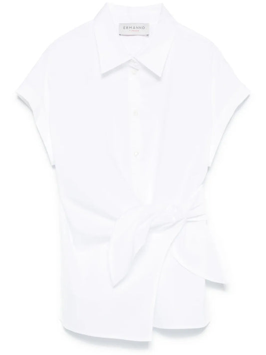 Knot-Detail Shirt