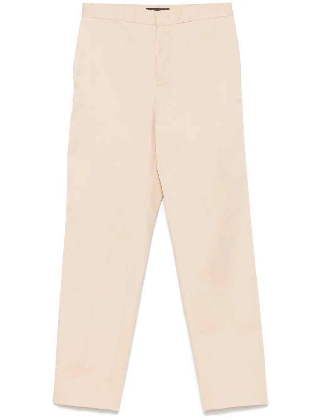 Gabardine-Weave Trousers