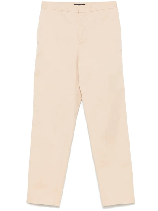 Gabardine-Weave Trousers