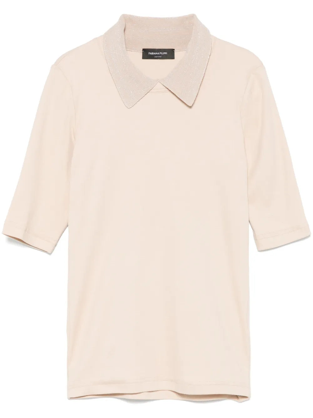 Ribbed Polo Top