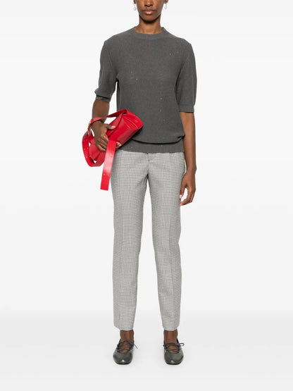 Checked Trousers