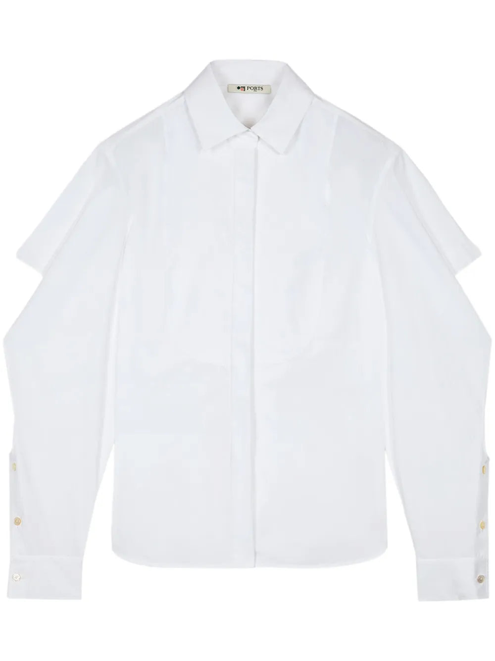Ruffle-Detailing Shirt