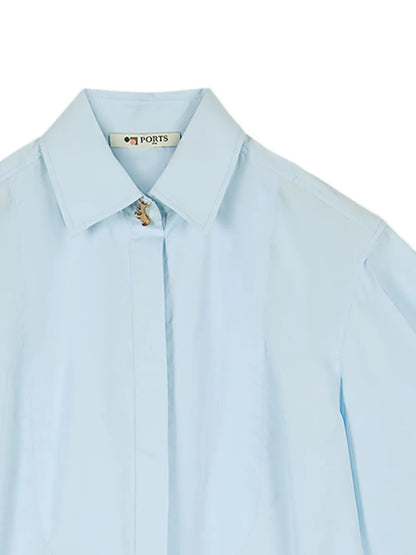 Balloon-Sleeved Shirt