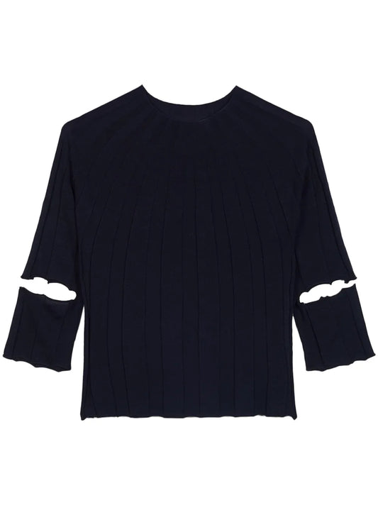 Cut-Out Sweater