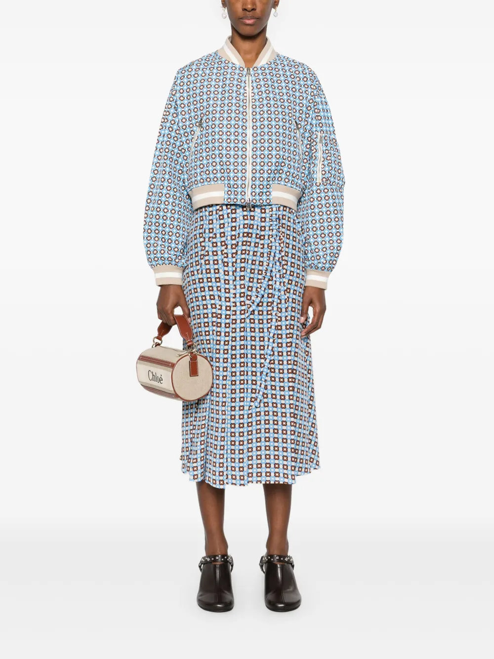 Geometric-Pattern Jacket