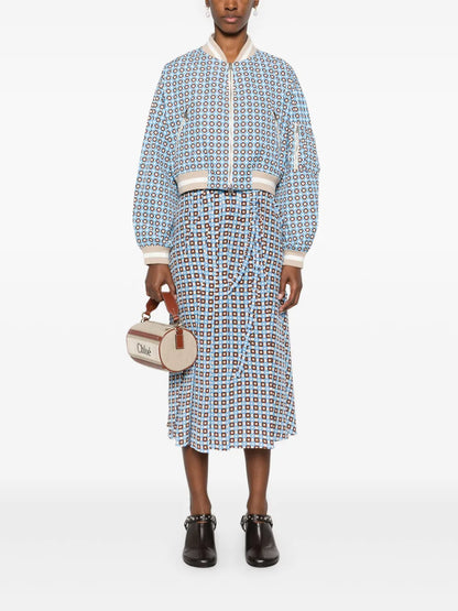 Geometric-Pattern Jacket