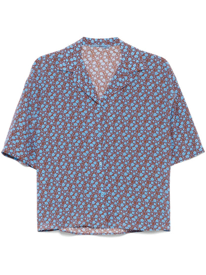 Floral-Print Shirt