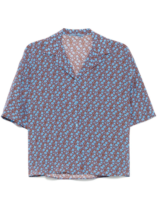 Floral-Print Shirt