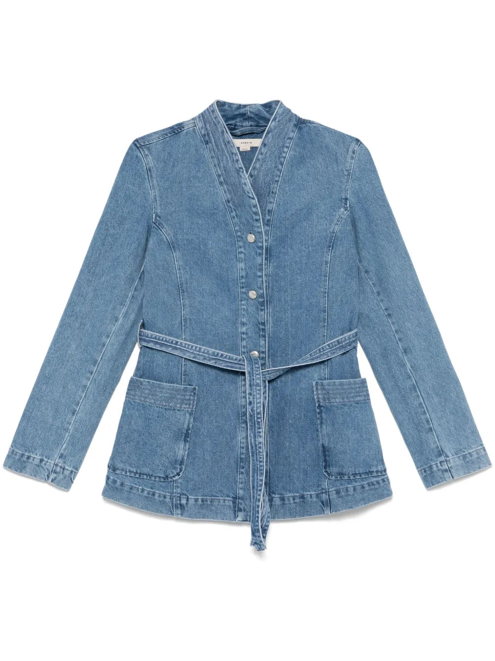 Belted Denim Jacket