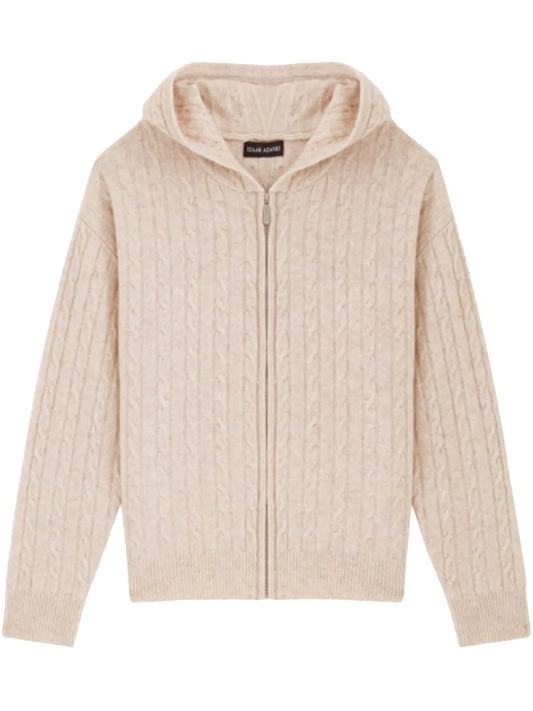 Cable-Knit Cardigan