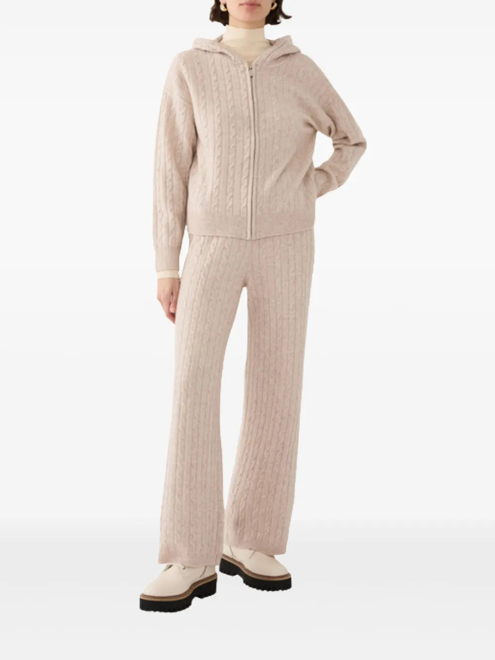 Cable-Knit Cardigan
