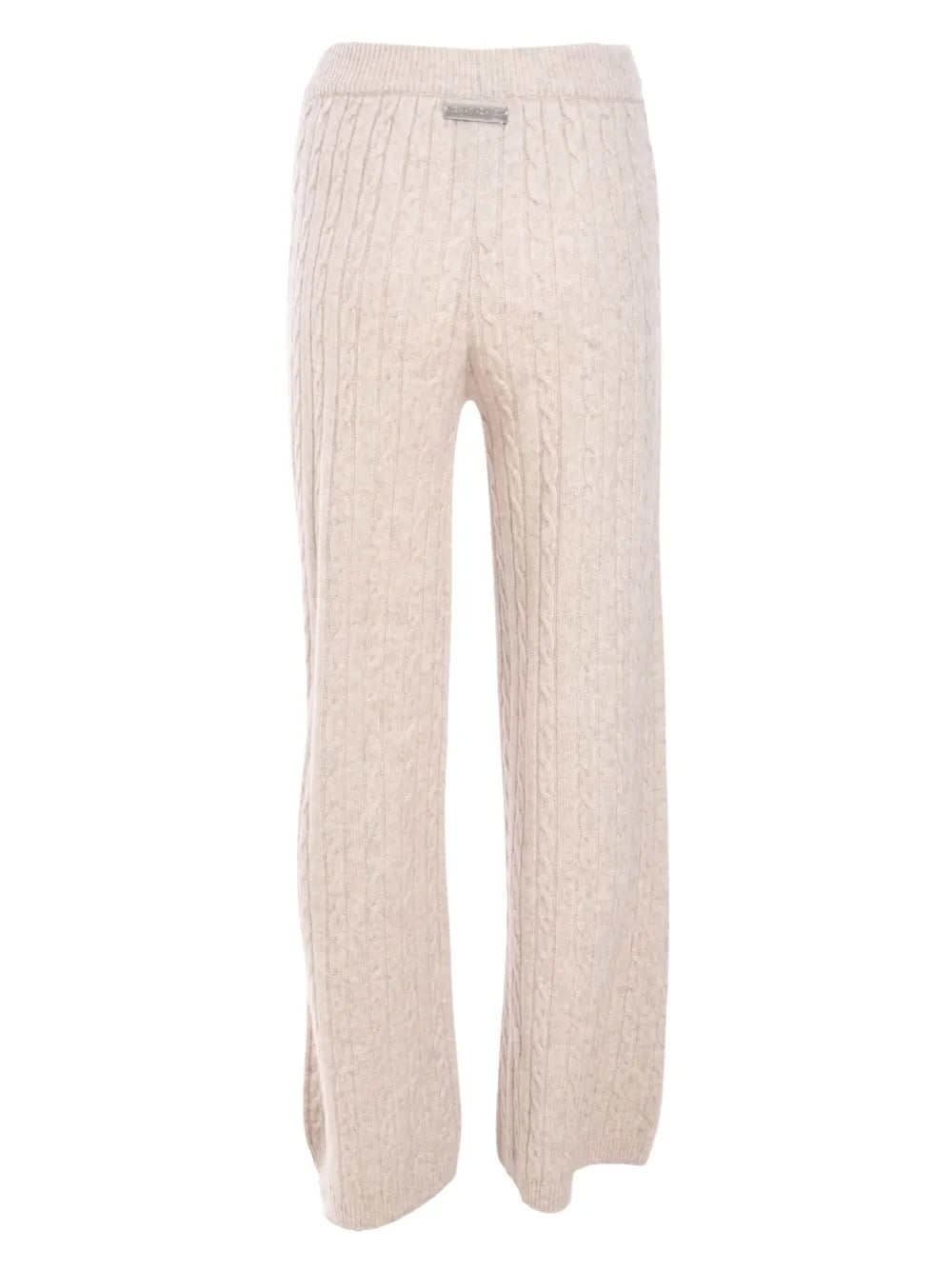 Cable-Knit Trousers