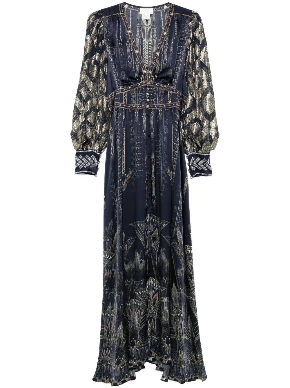The Egypt Effect-Print Maxi Dress