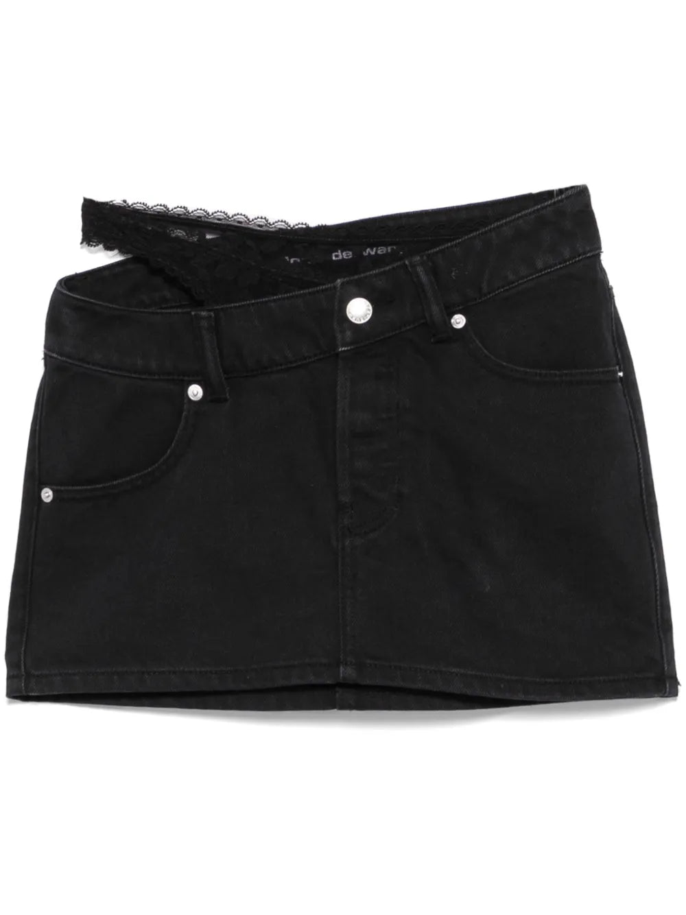 Dip Side Mini Skirt