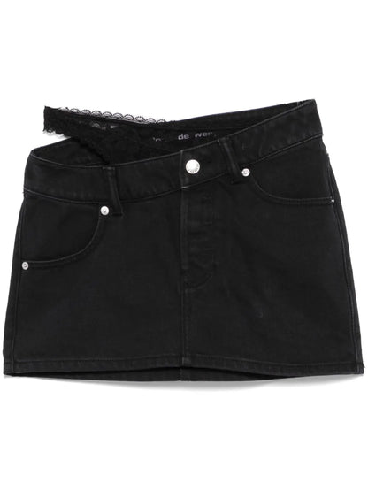 Dip Side Mini Skirt