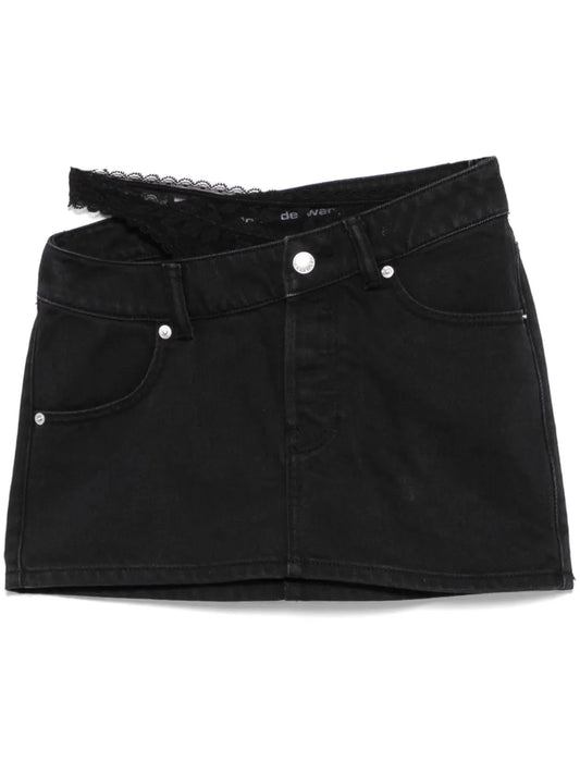 Dip Side Mini Skirt
