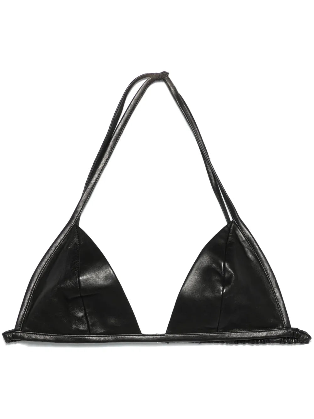 Leather Crop Top