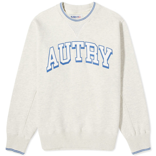 Embossed Outline Logo Crew Sweat