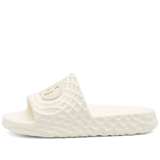 Interlocking Logo Ripple Sole Slide