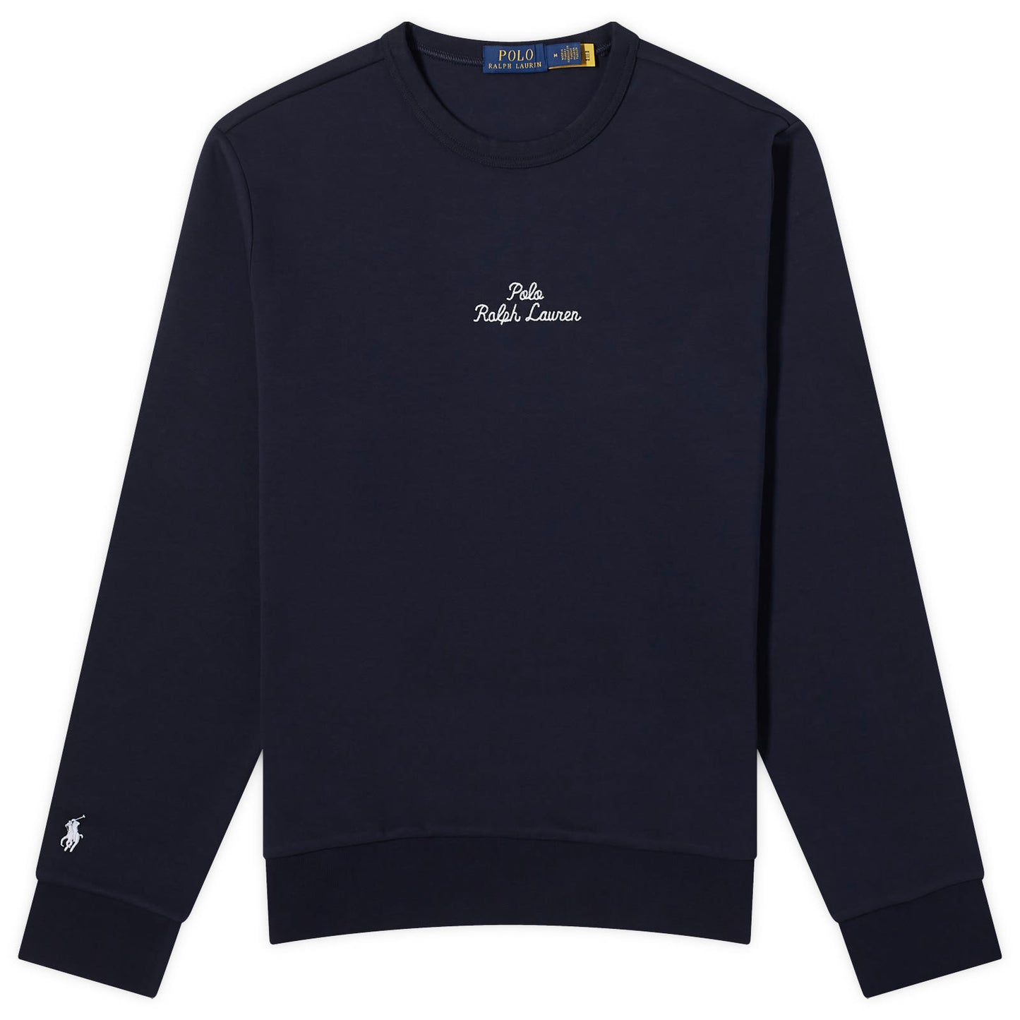 Chain Stitch Logo Crew Sweatshirt