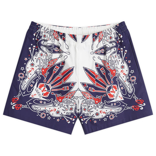 Bandana Print Shorts