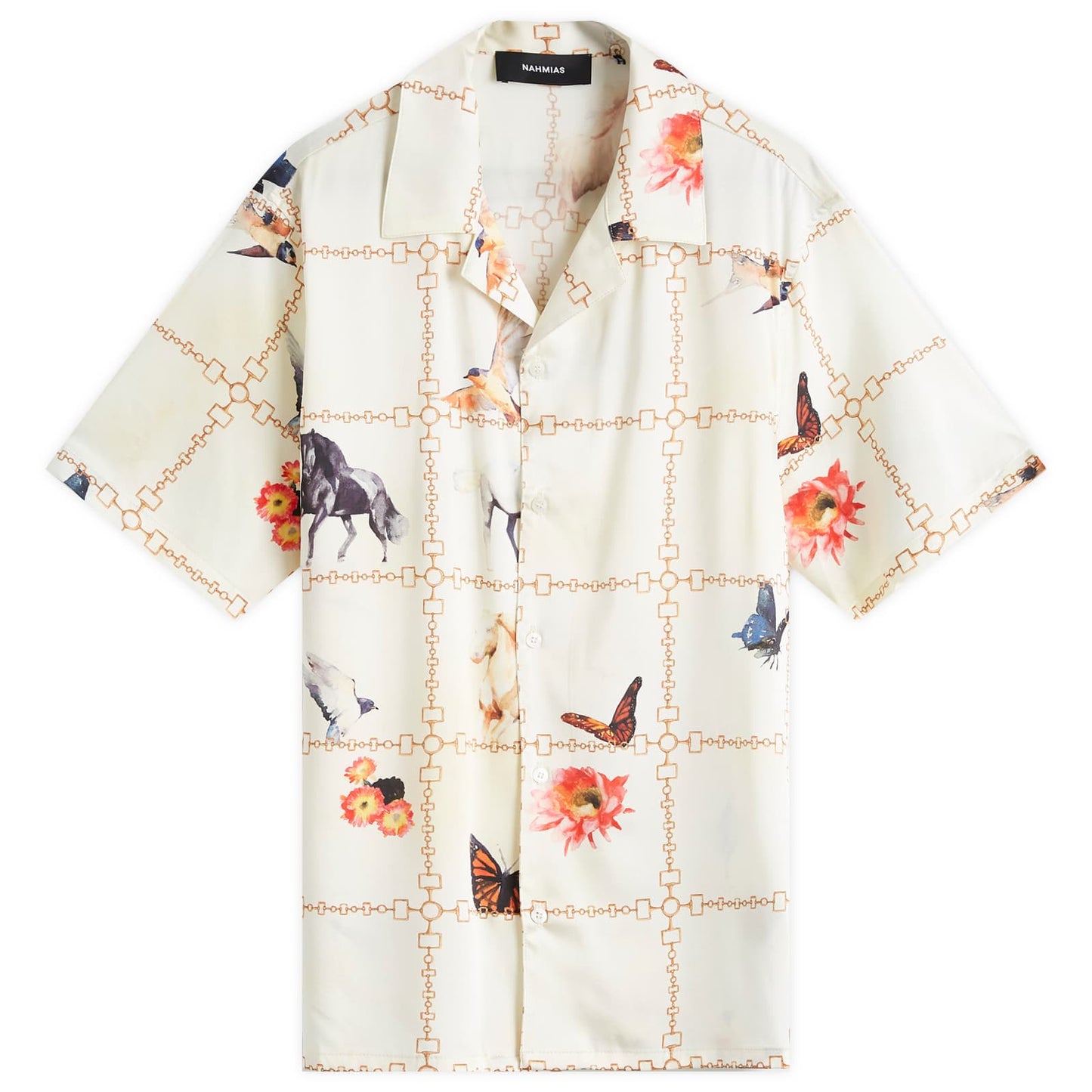 Wildlife Silk Vacation Shirt