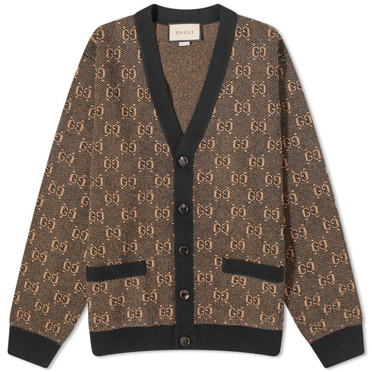 GG Logo Knit Cardigan