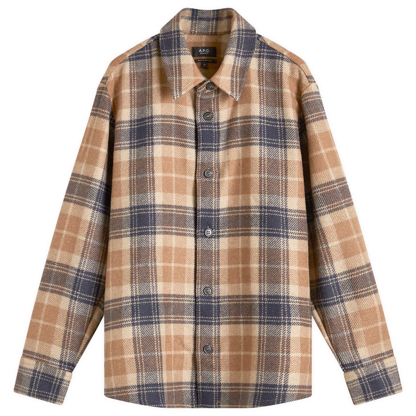 Bobby Wool Plaid Overshirt