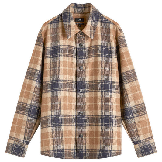 Bobby Wool Plaid Overshirt