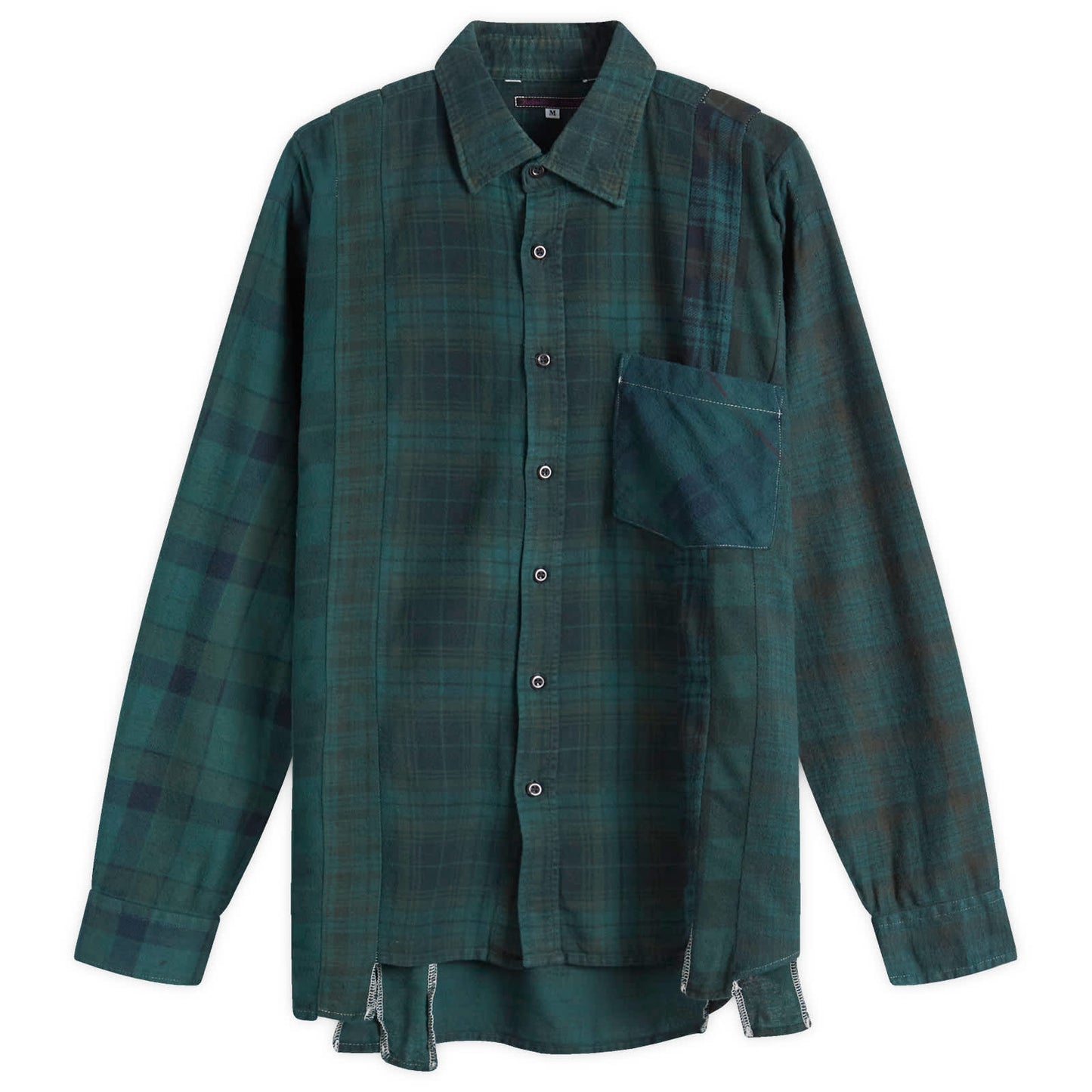 7 Cuts Over Dye Flannel Shirt