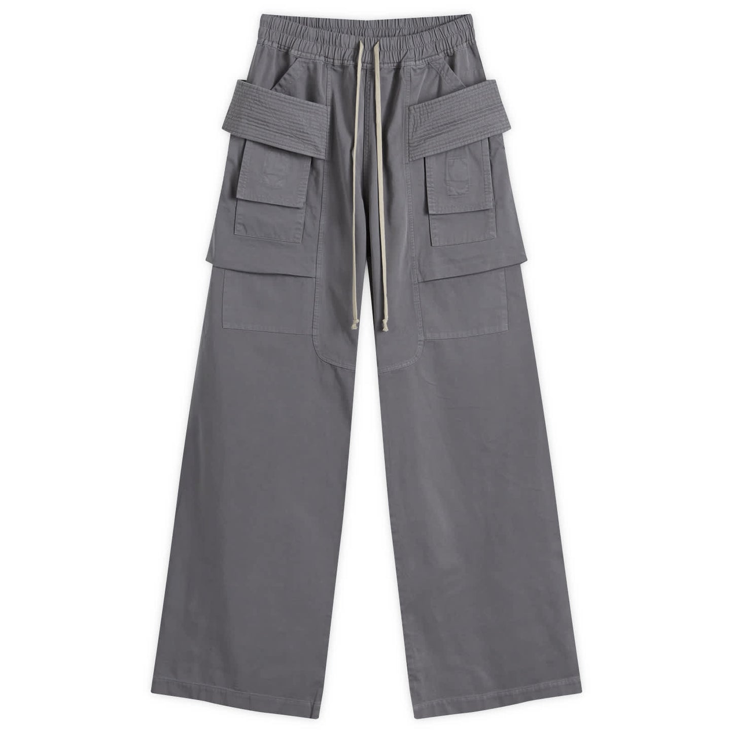 Rick Owens DRKSHDW Cotton Twill Drawstring Cargo Pants